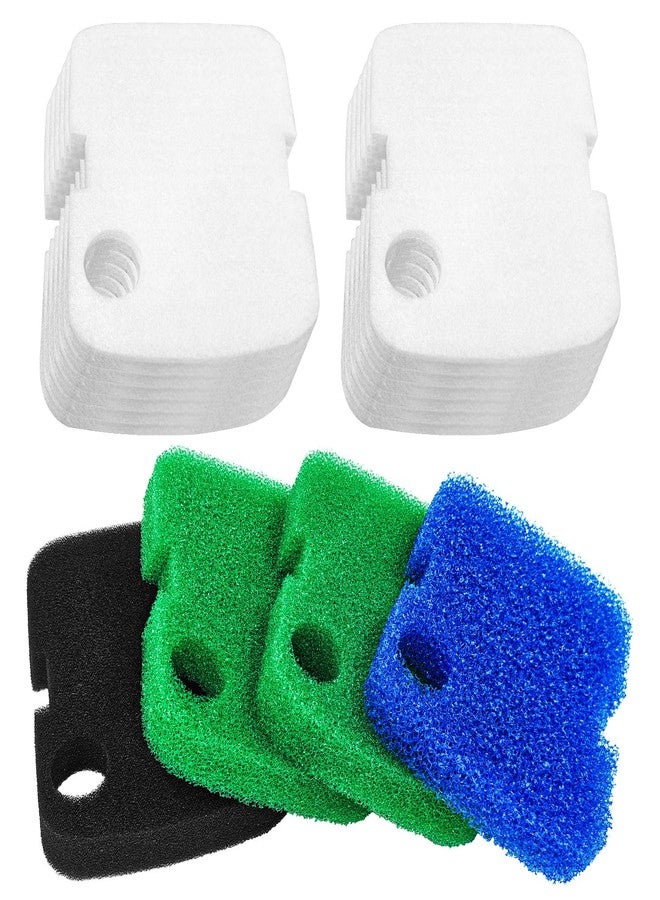 HDWGGD Canister Filter Media Replacement for Penn Plax Cascade 1000 Canister Filter Aquarium Canister Filter Bio Floss Sponge Compatible with Cascade 700/1000 CCF2UL/CCF3UL Canister Filter Fish Tank 16 Pack - Image 1